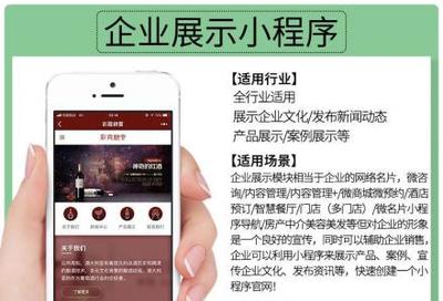 小程序定制開發(fā)、微信公眾號、推廣排名、吸粉